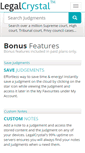 Mobile Screenshot of legalcrystal.com